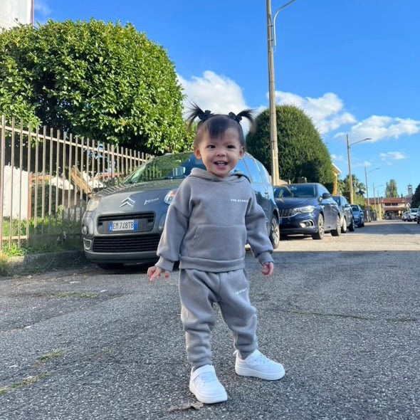 KIDS GREY HOODIE/JOGGERS SET