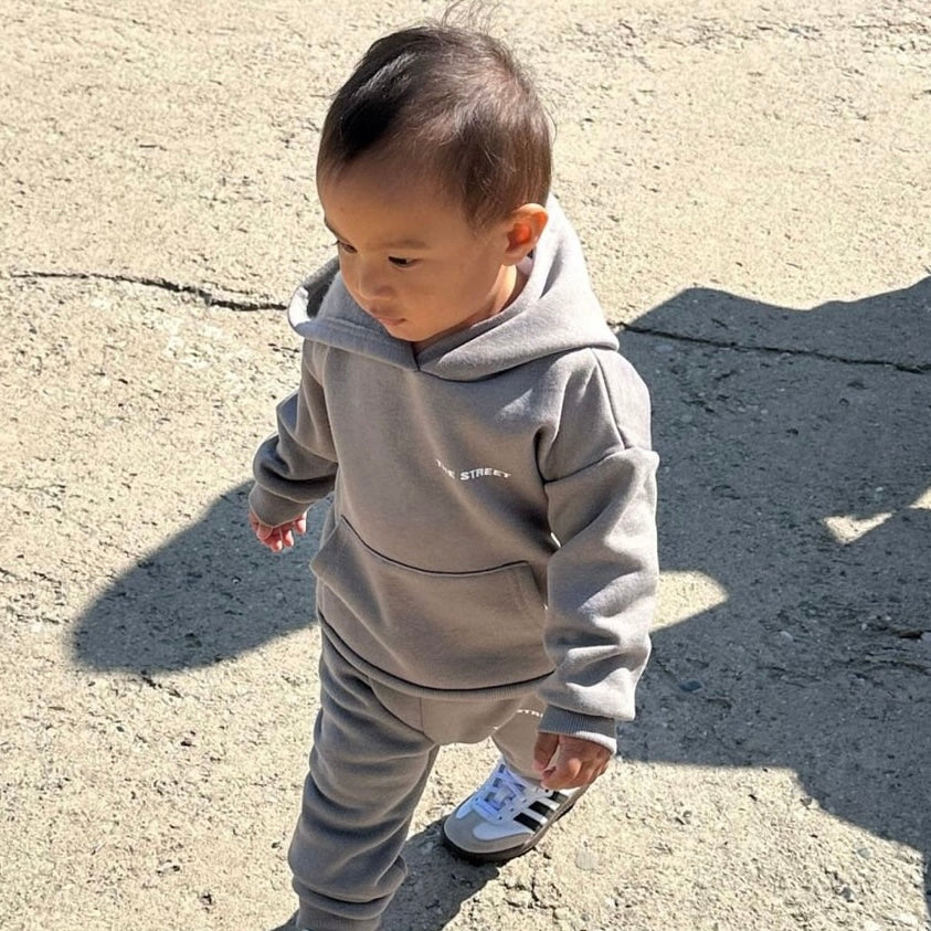 KIDS GREY HOODIE/JOGGERS SET