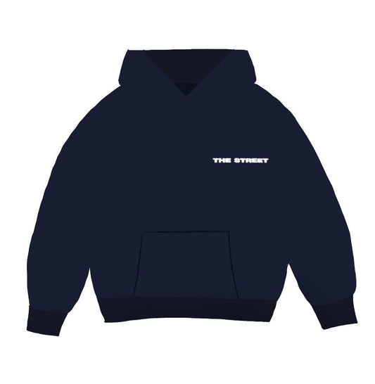 NAVY HOODIE  (LIGHTWEIGHT)