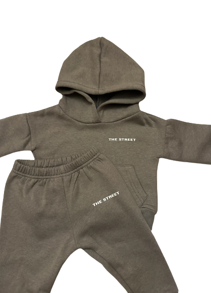 KIDS GREY HOODIE/JOGGERS SET